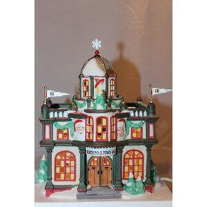 Dept 56 North Pole Village - Town Hall - Musical